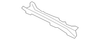 Upper Quarter Trim - Ford (YF4Z-5452019-ABB)