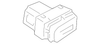 Headrest, Center - Ford (GJ7Z-78611A08-BD)